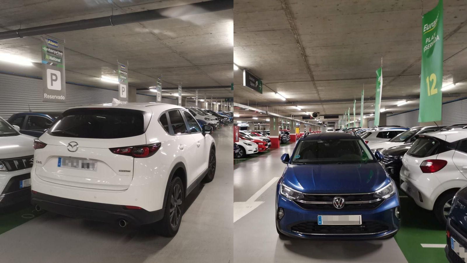 Caos en el parking de la Intermodal