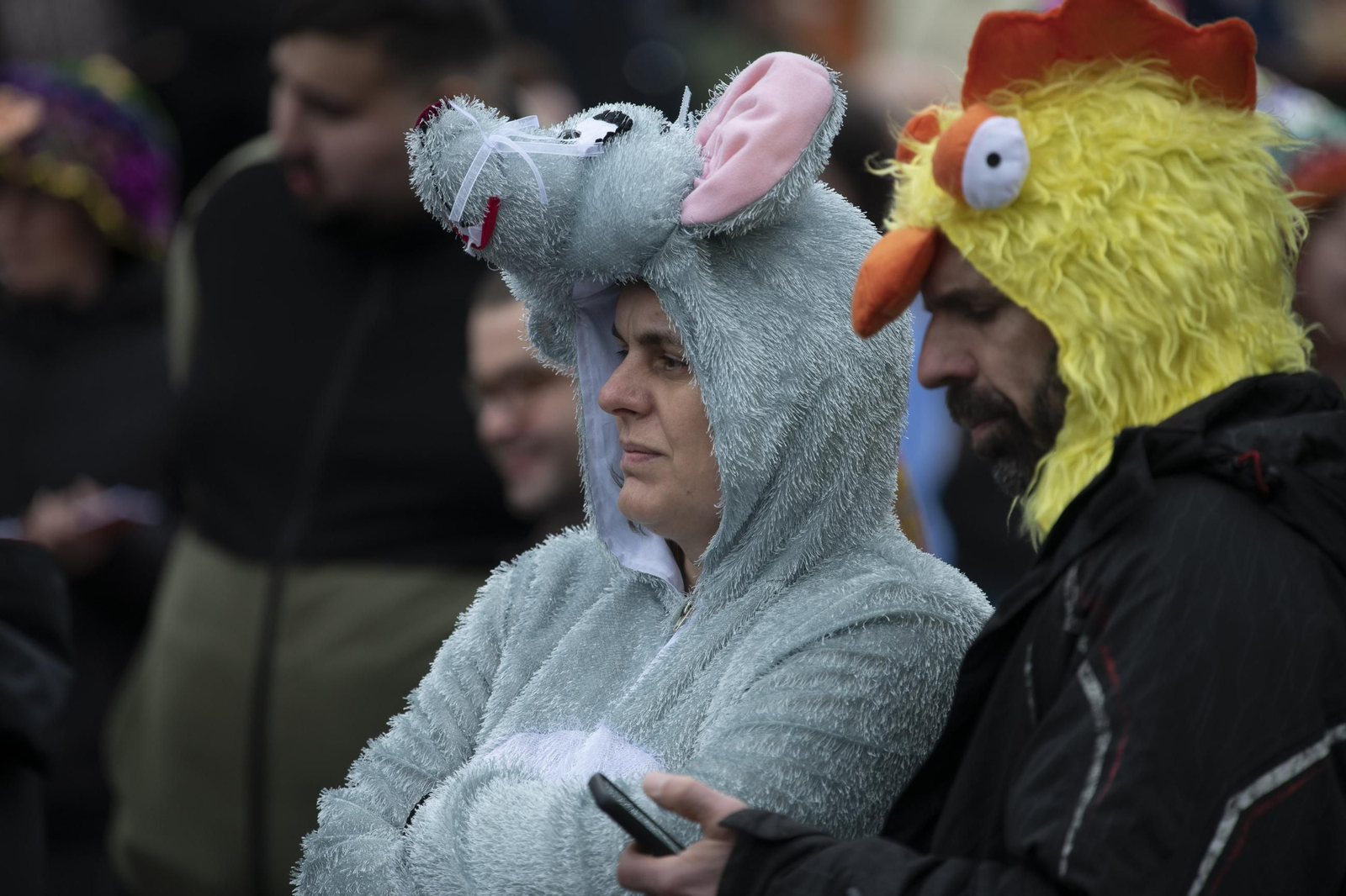 Galería | El meco Abalos recorrió As Teixugueiras, Cartelle