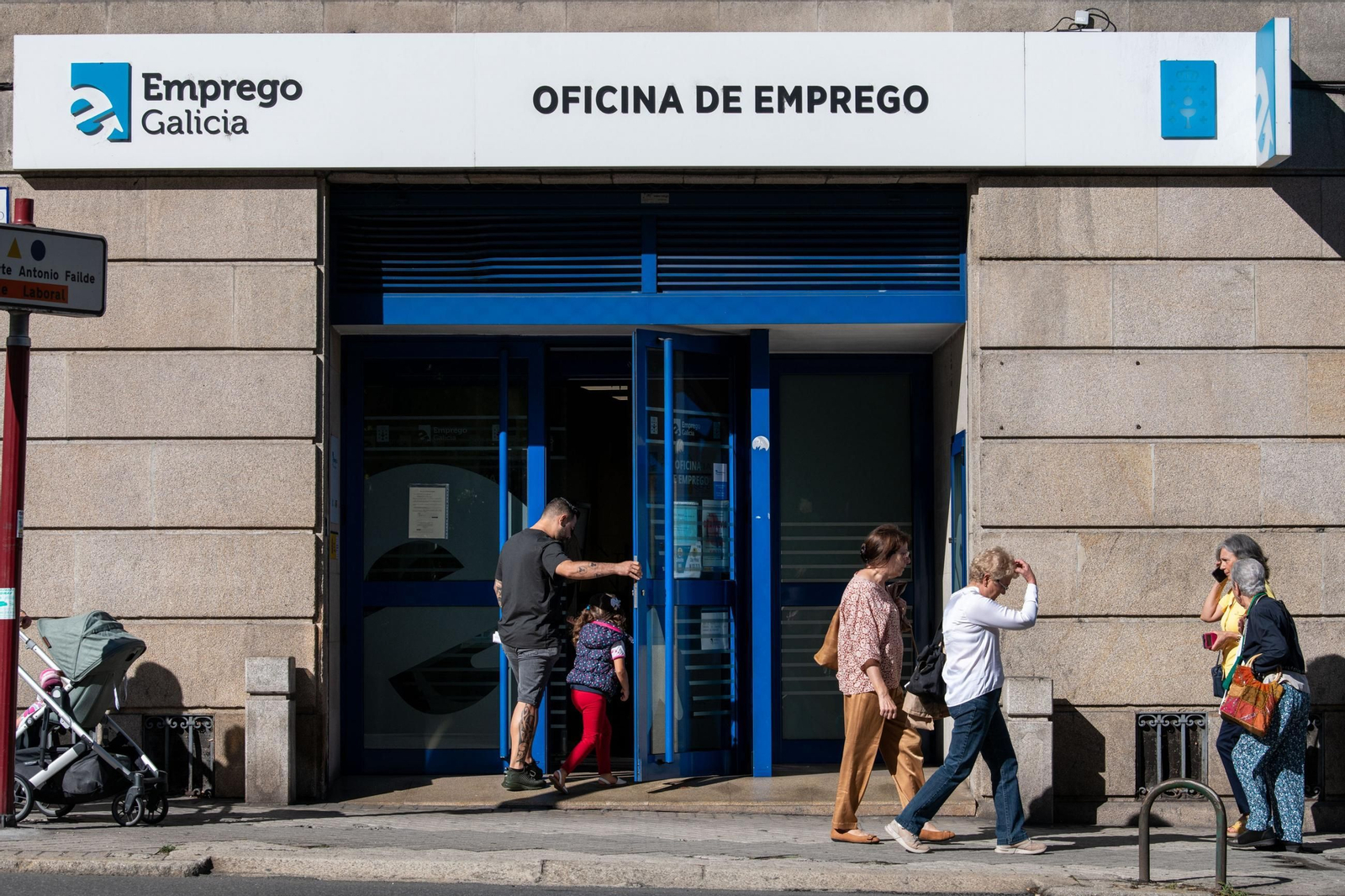 Oficina de Emprego en Ourense.