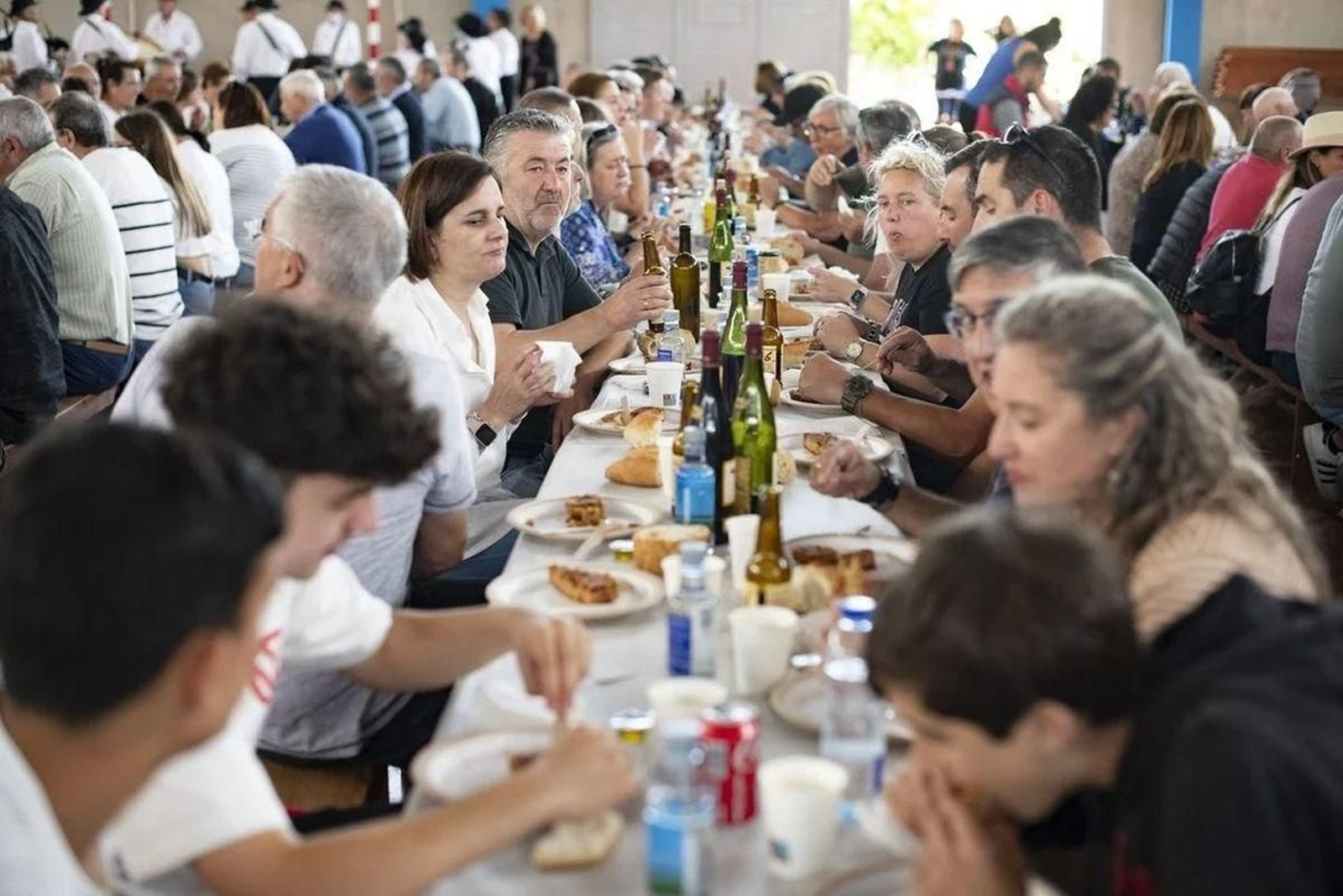 Asistentes a la comida del año pasado.