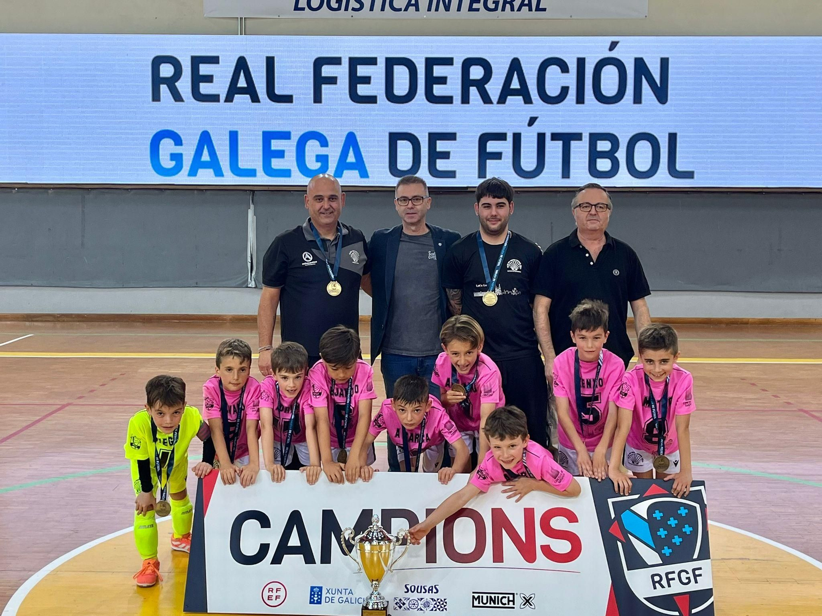 Galería | La cantera del fútbol sala gallego disfruta de sus finales en Ourense