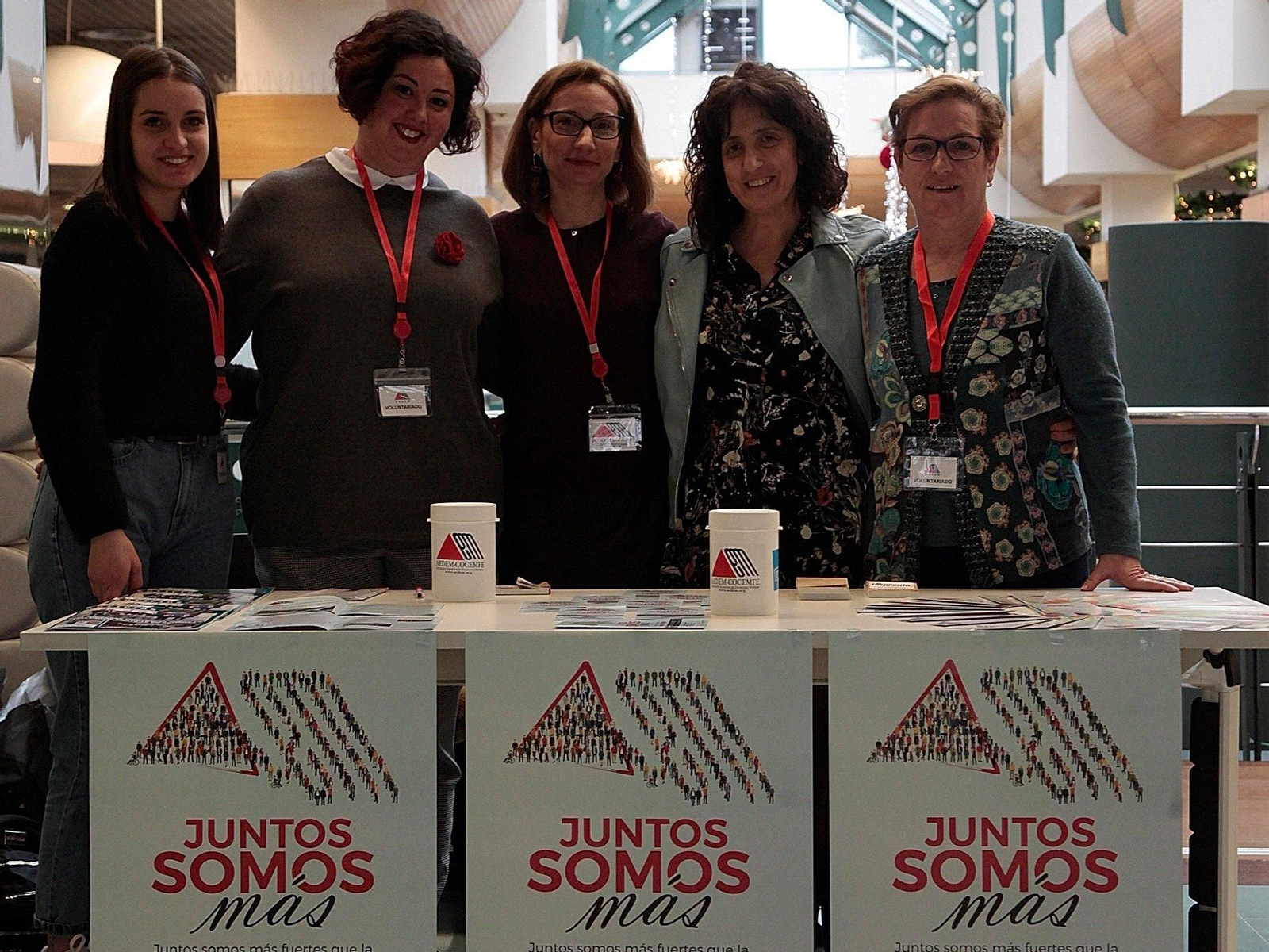 Estefanía Conde, Lucía Ferreiro, Socorro Fernández, Susana Fernández y Carmen González (MIGUEL ÁNGEL).