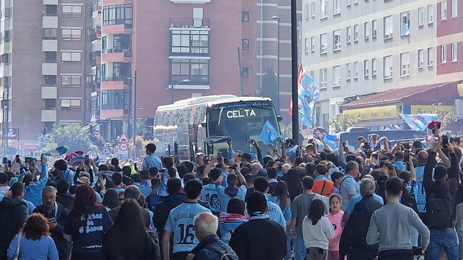 Galería | La goleada del Friburgo puso fin al sueño europeo del Celta