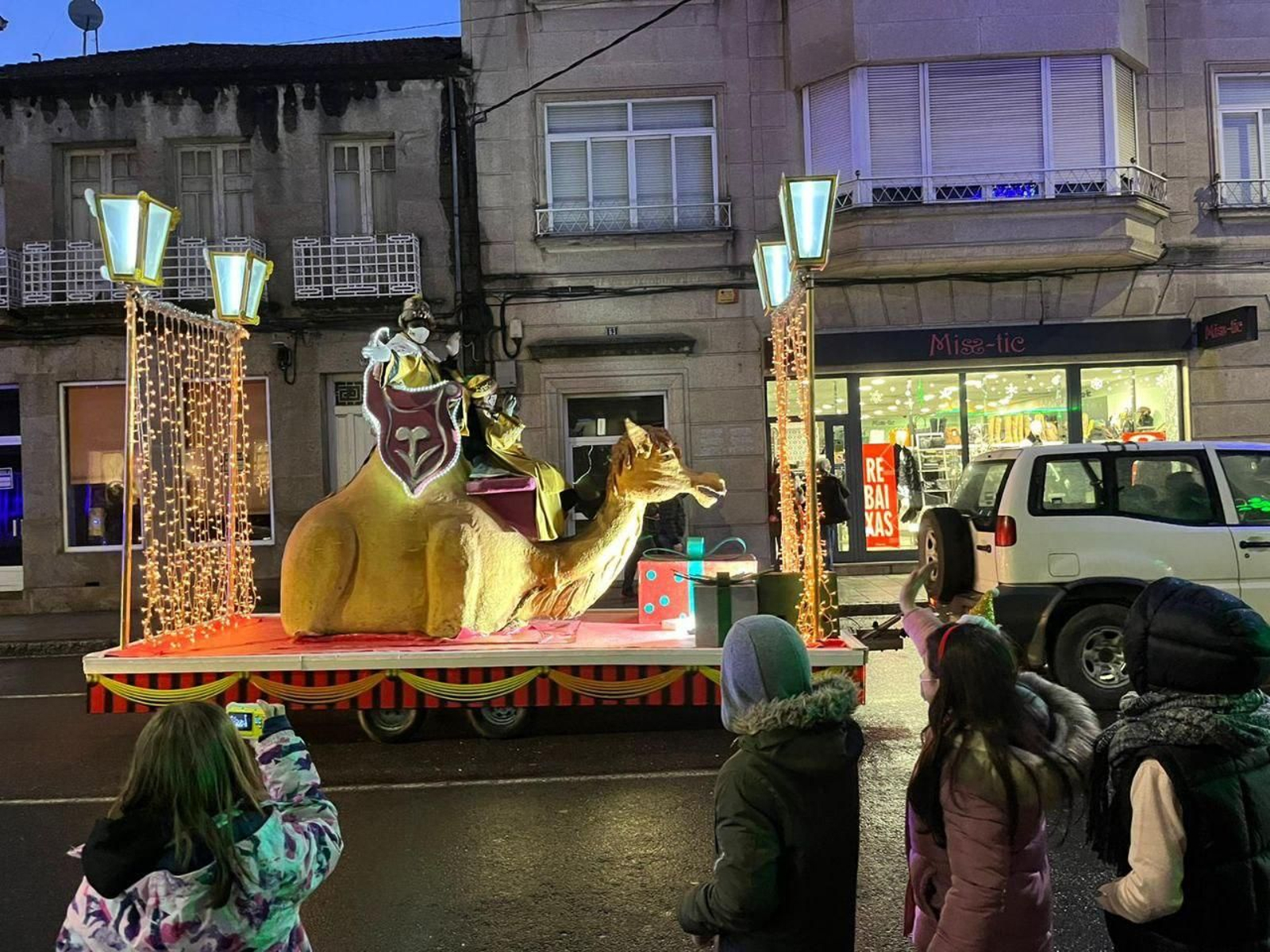 Cabalgata en Verín.