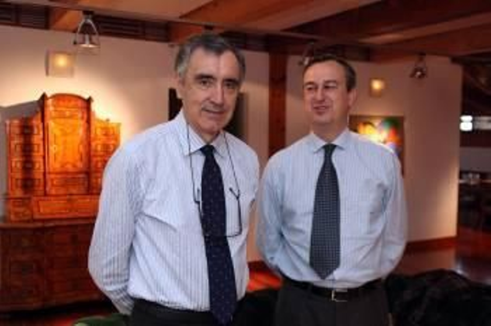 José María Castellano y César González-Bueno. (Foto: ARCHIVO)