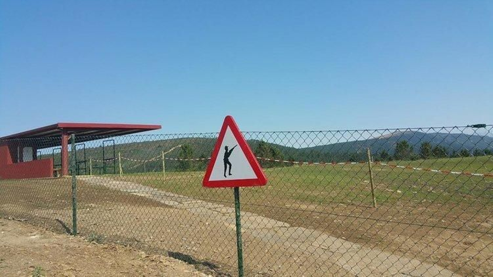 Campo de tiro de Beariz, ubicado en el monte de A Goberna.