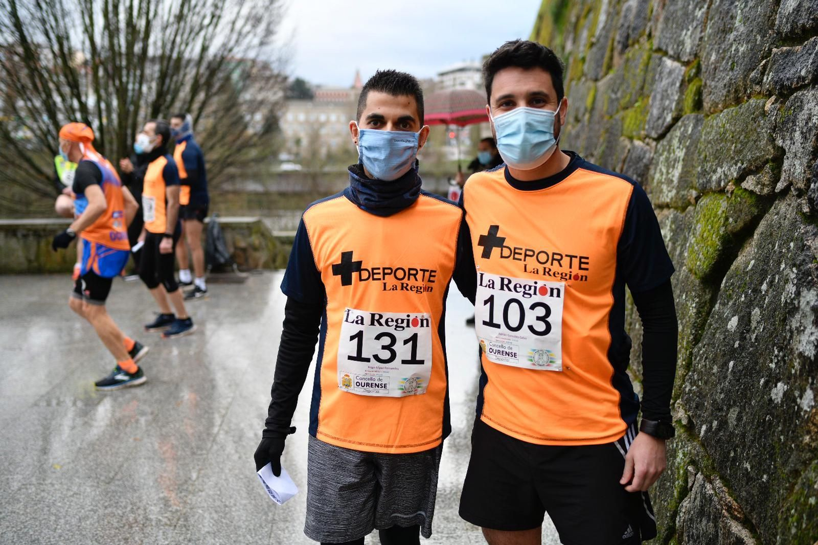 Las mascarillas no faltaron en esta cita (XESÚS FARIÑAS)