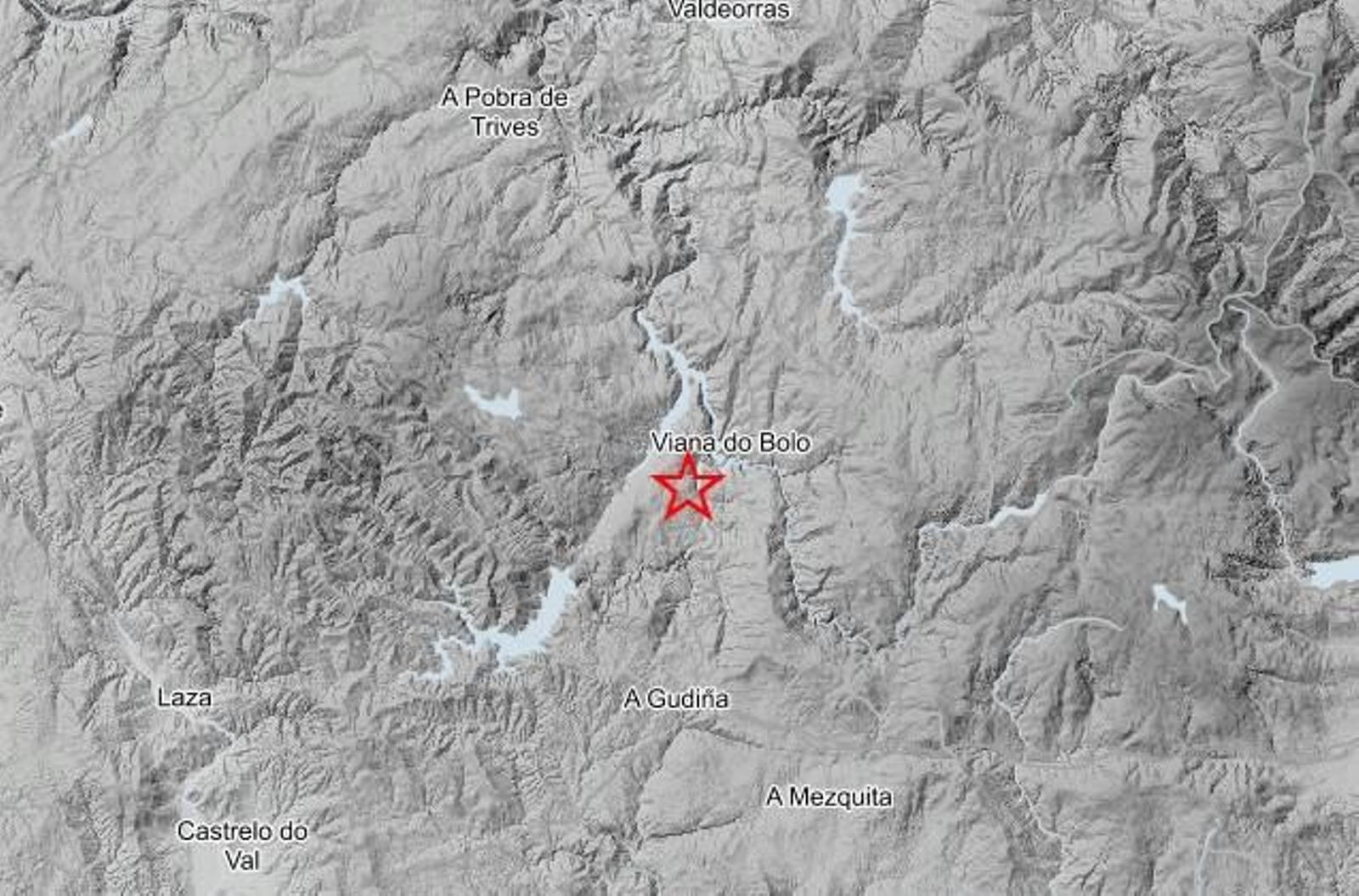Terremoto en Viana do Bolo