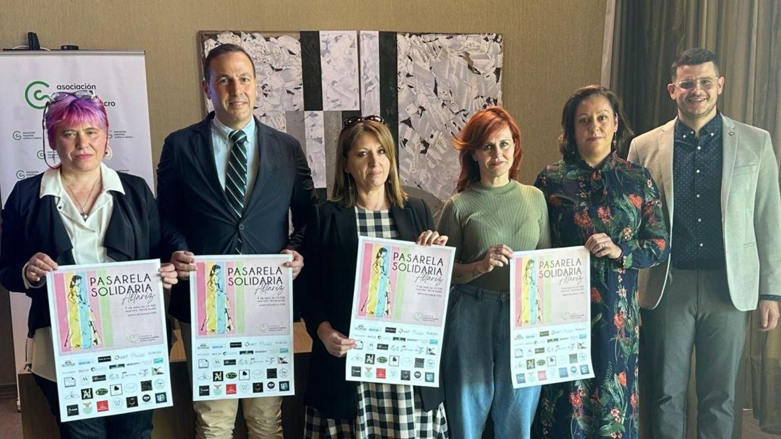 Teresa Quintana, Germán Rodríguez, Cristina Cid, Anabel Ortiz, Helena Aranburu y Maike Pazos.