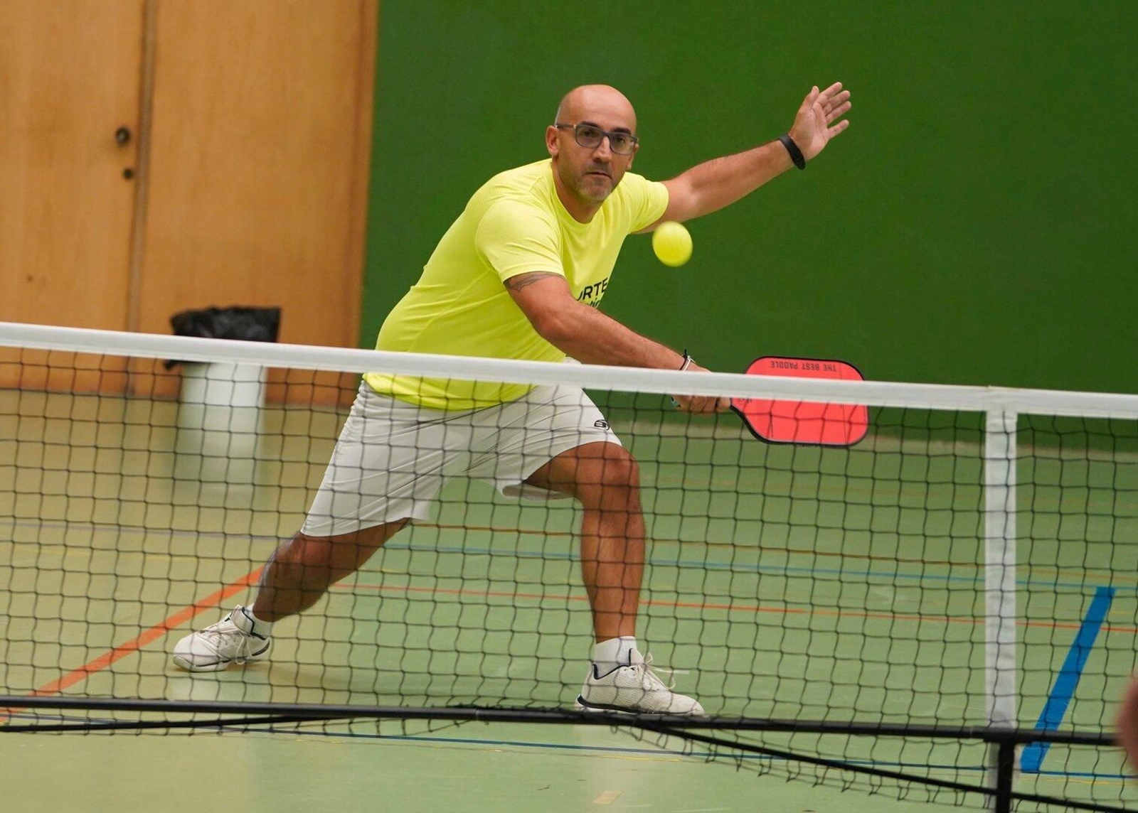 Pickeball con +Deporte Atlántico.