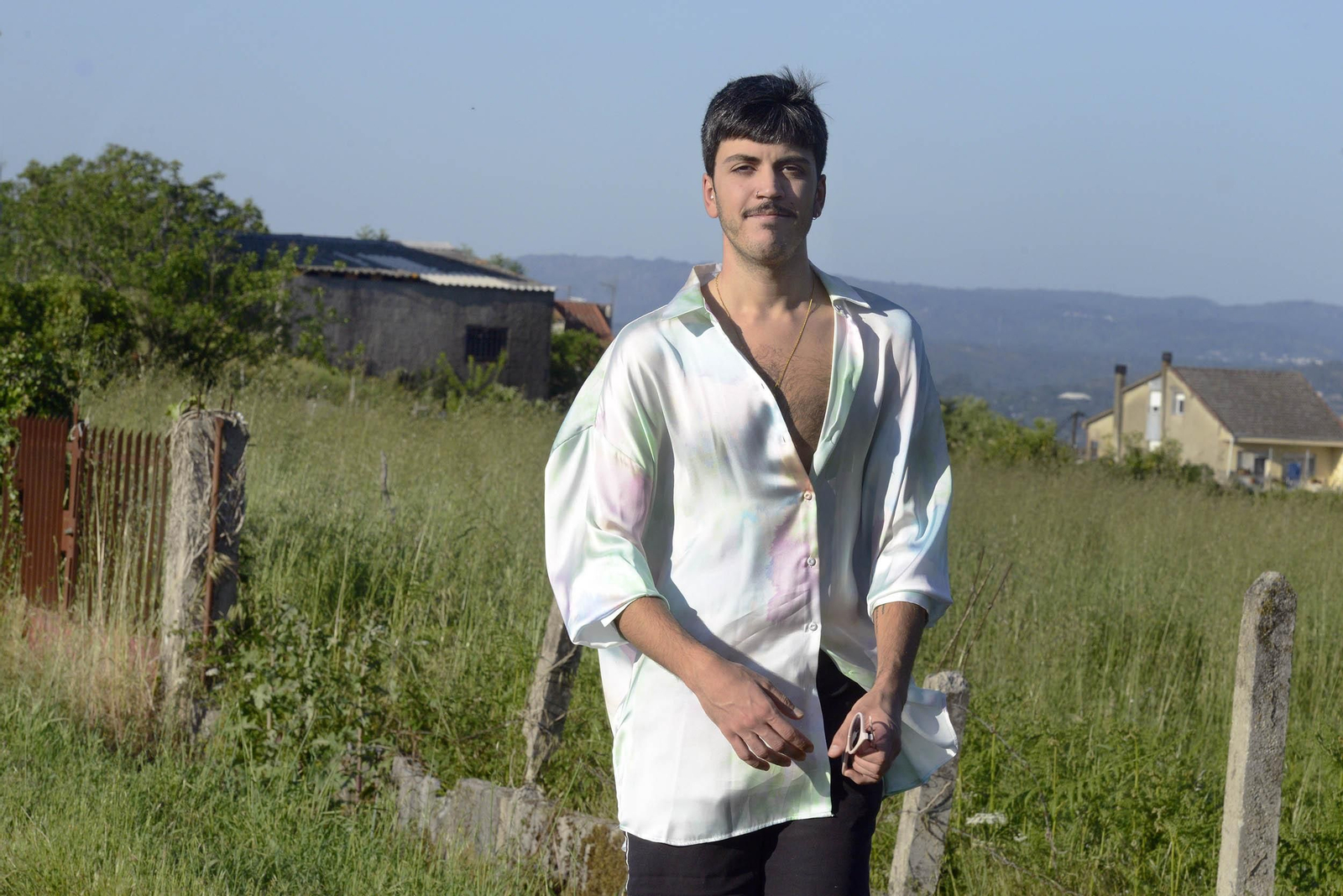 El diseñador ourensano Josu Santos Blanco.