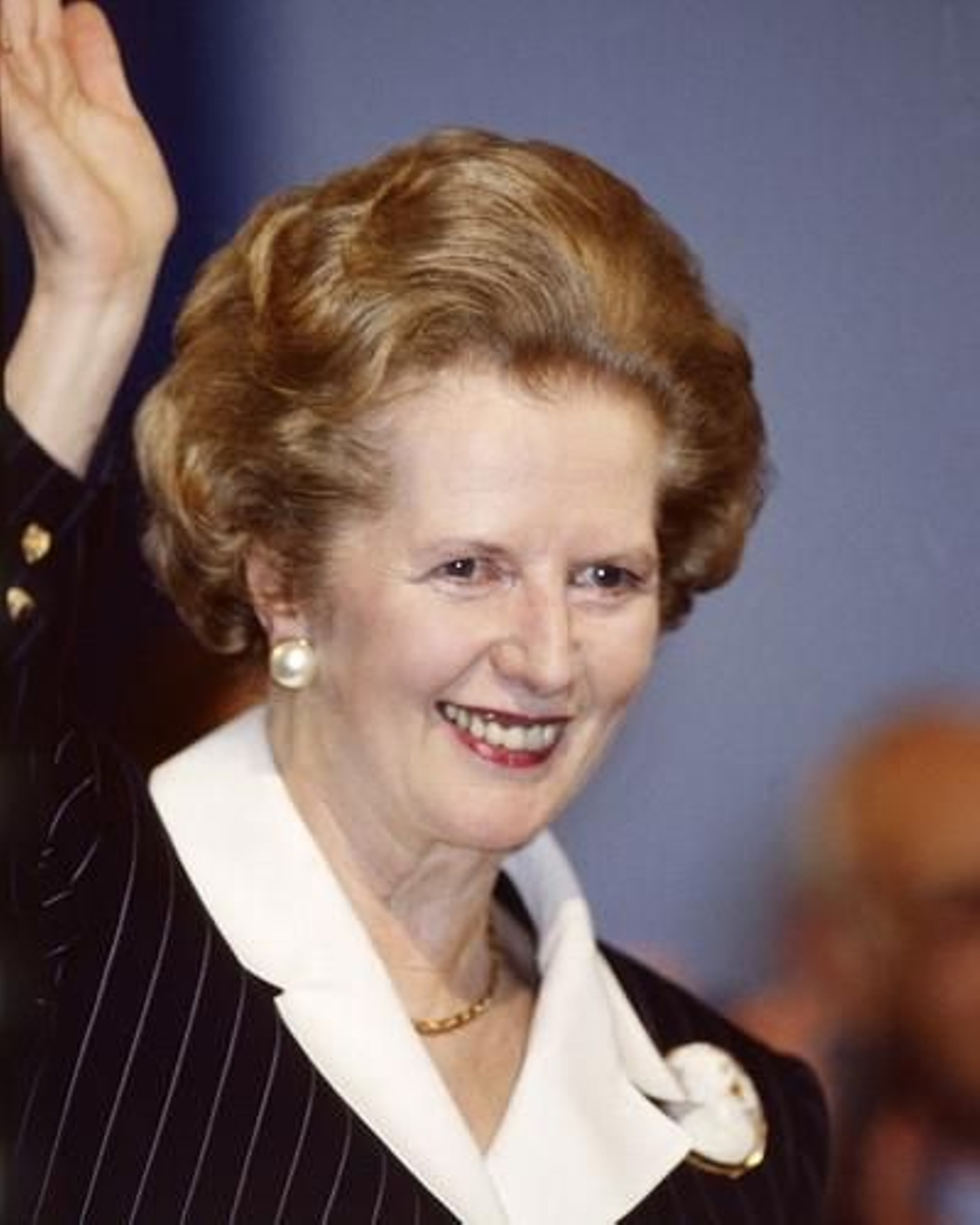 La ex primera ministra británica Margaret Thatcher.