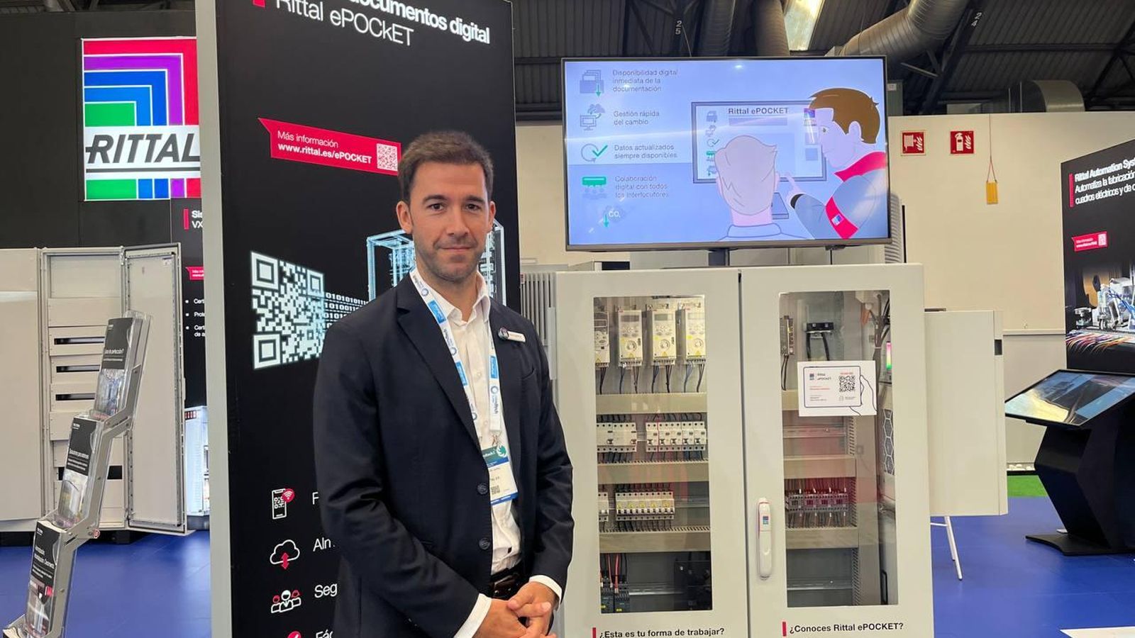 La empresa catalana Rittal repite en Mindtech por segundo año.