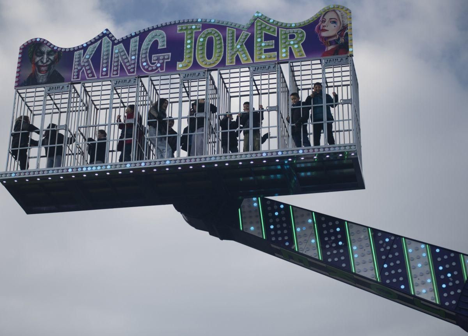 O King Joker, unha das novidades do parque.