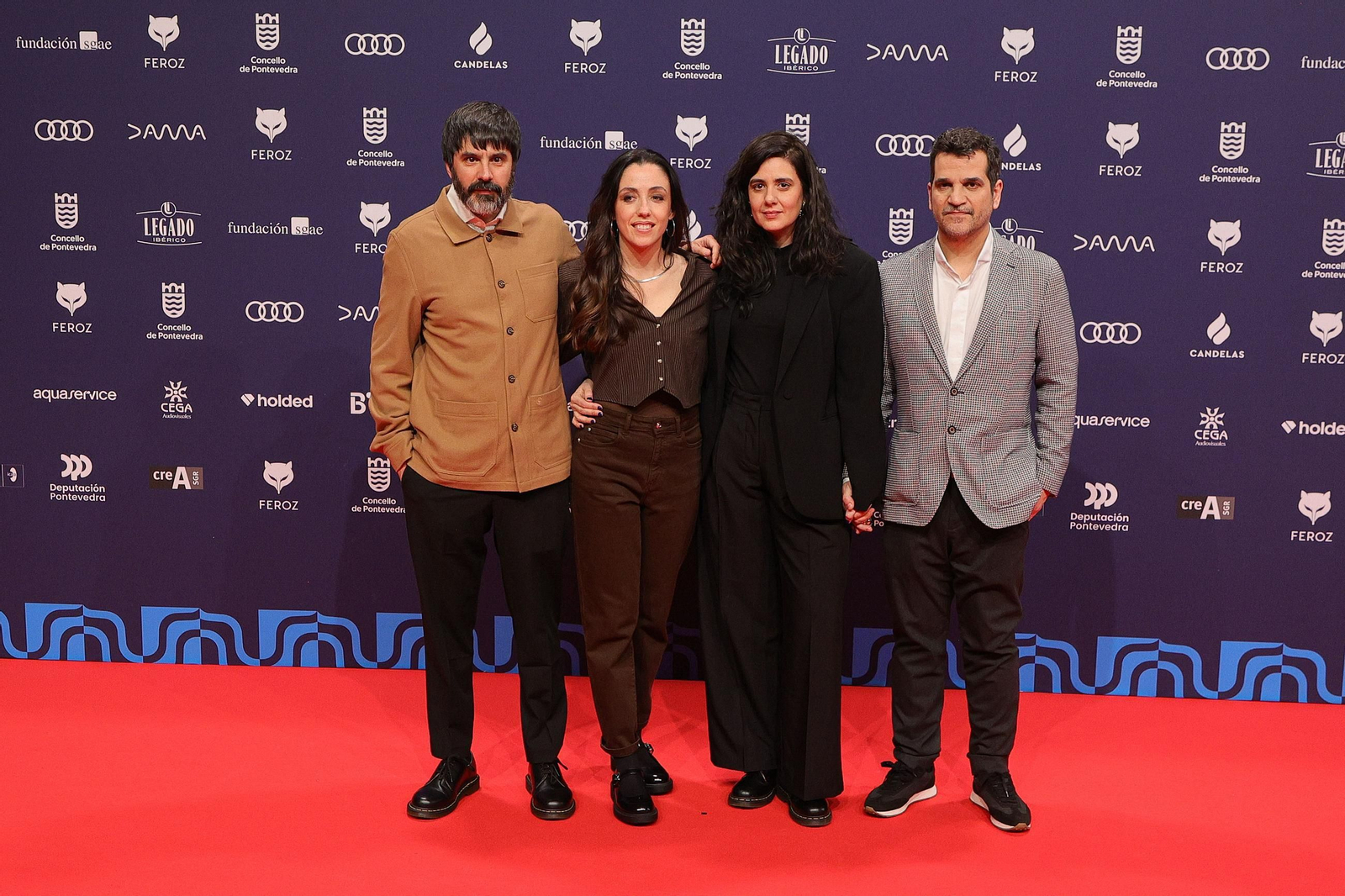 Galería | La alfombra roja de los Premios Feroz 2026 en Pontevedra