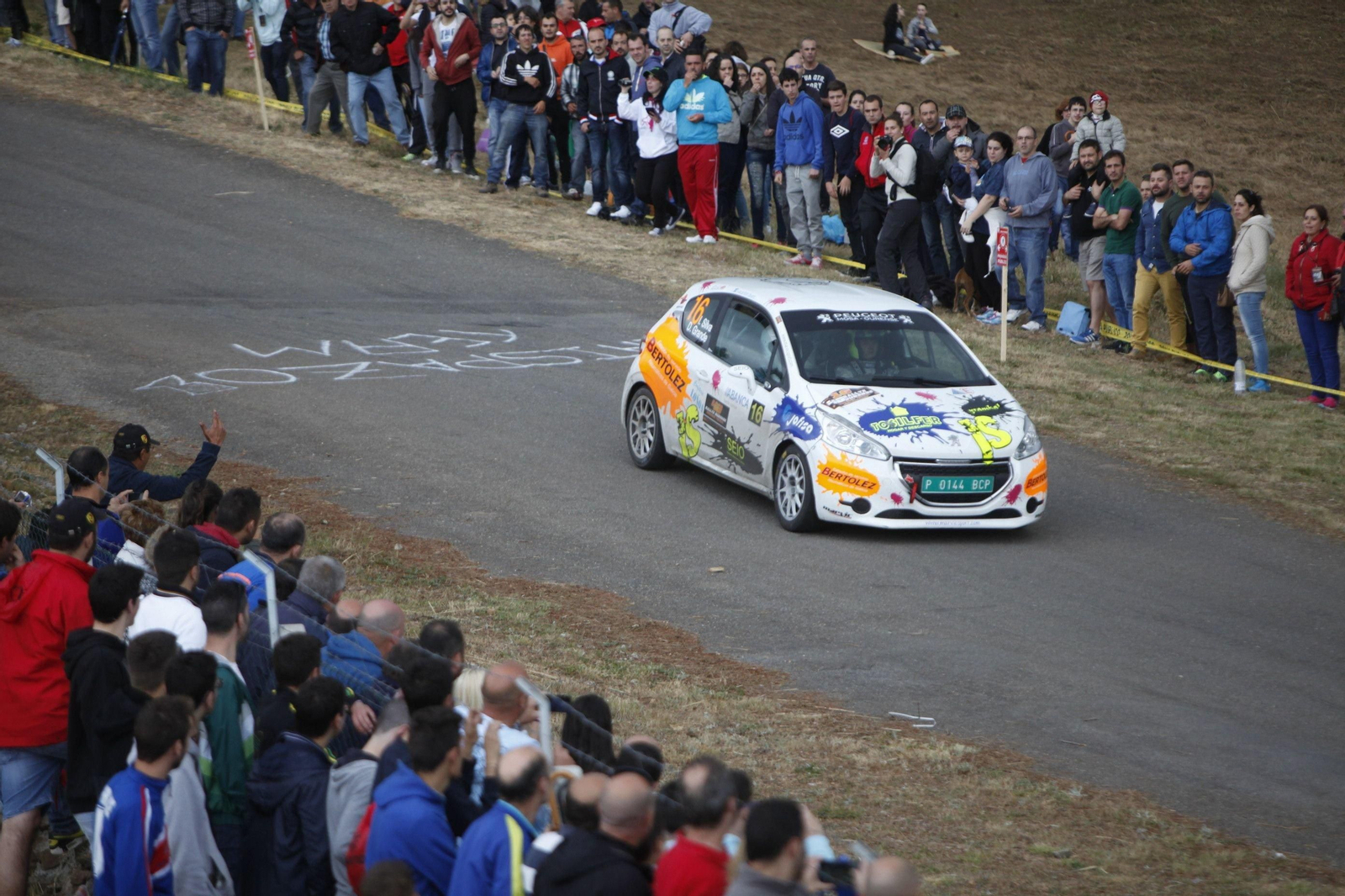 Iago Silva y Diego Grande, durante la prueba.