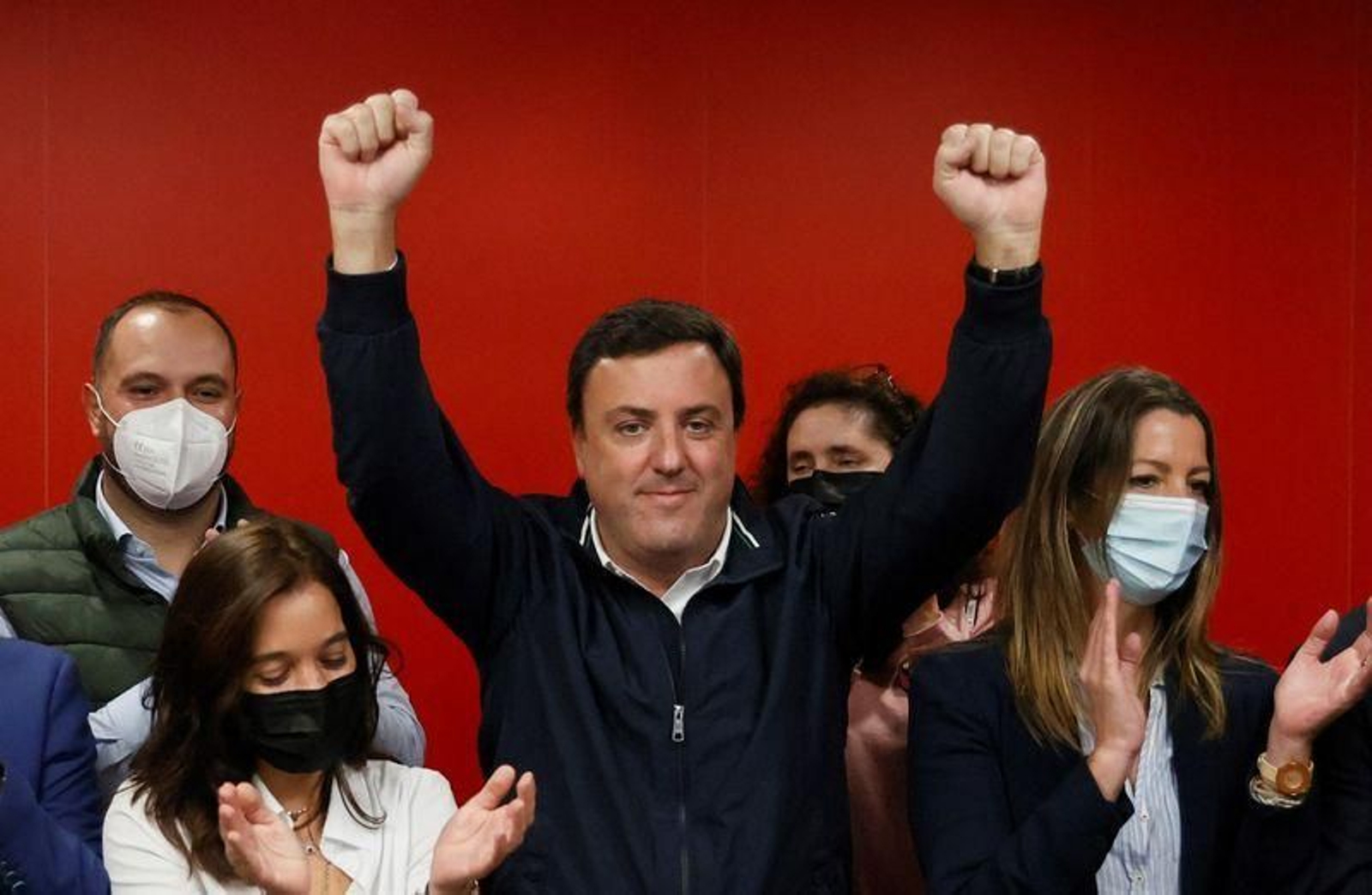 El nuevo secretario general del PSdeG, Valentín González Formoso (EFE).