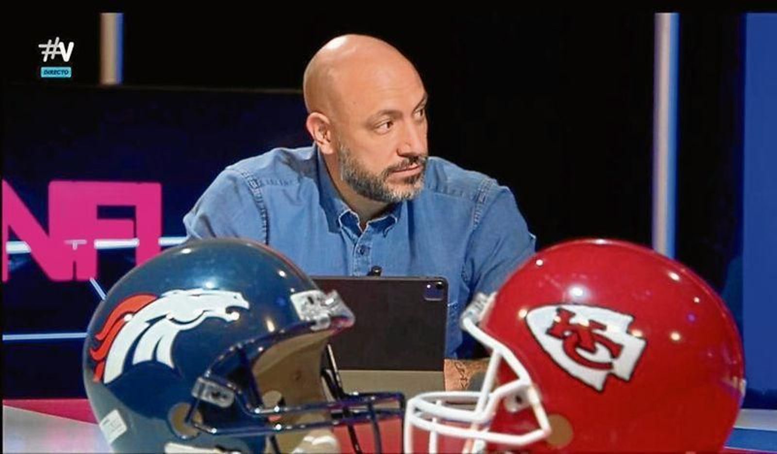 Rubén Ibeas (exjugador del COB y comentarista de NFL en Movistar +)