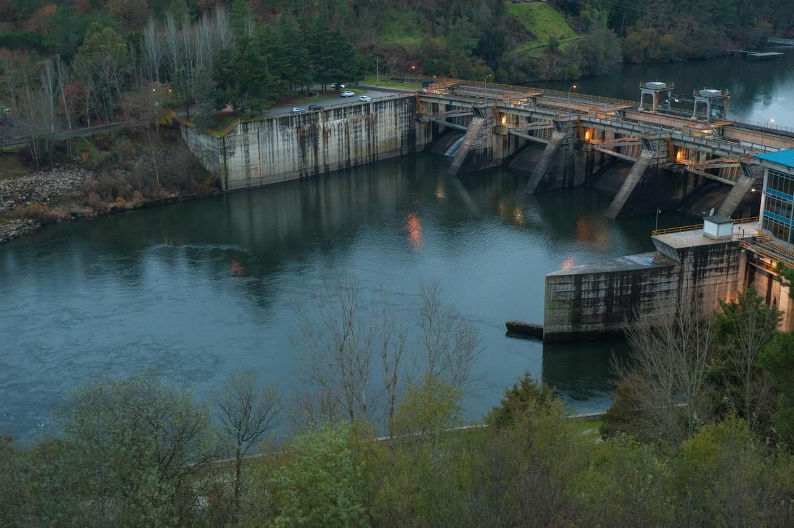 Vista panorámica de la presa de Velle. FOTO: ÓSCAR PINAL