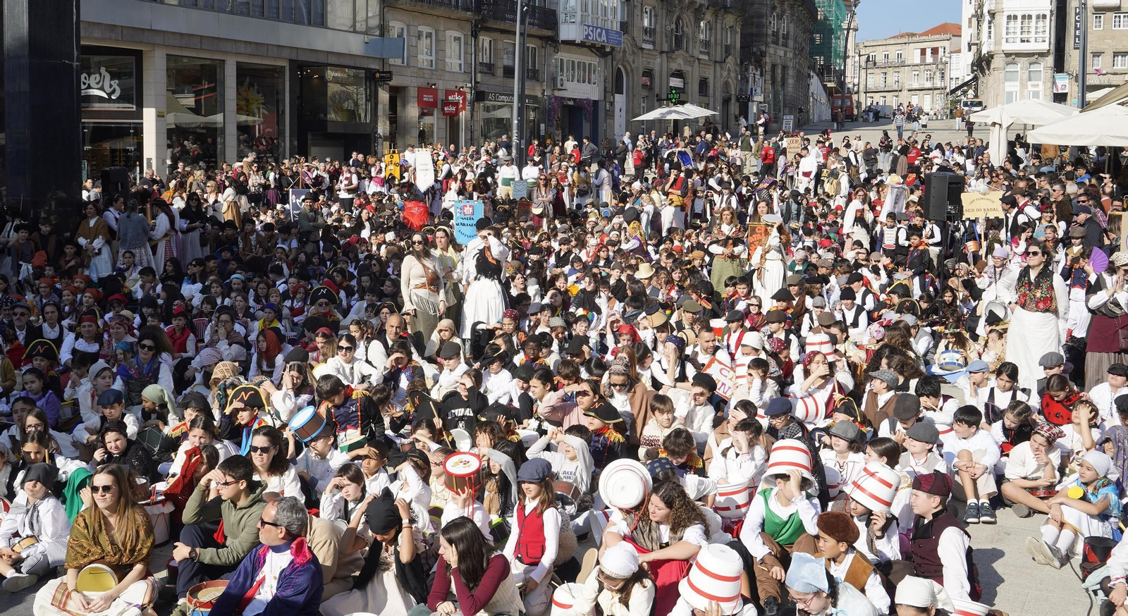 Galería | La Reconquistiña congrega a más de 2.000 escolares