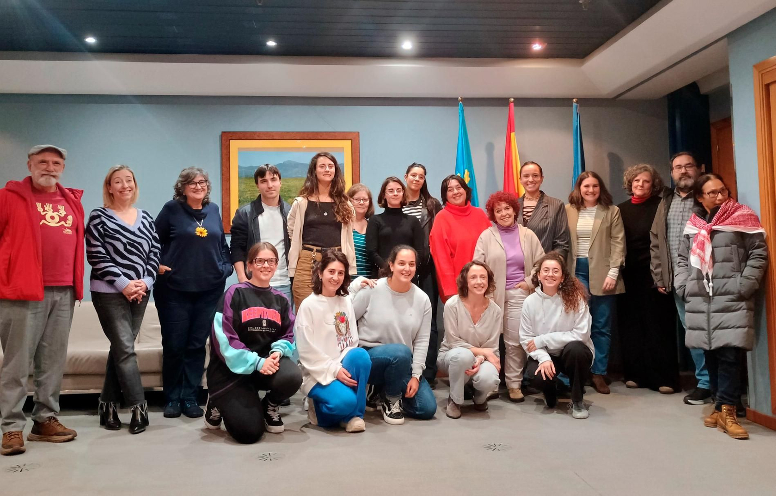 Participantes en la última edicion del programa Juventud Asturiana Cooperante| PA