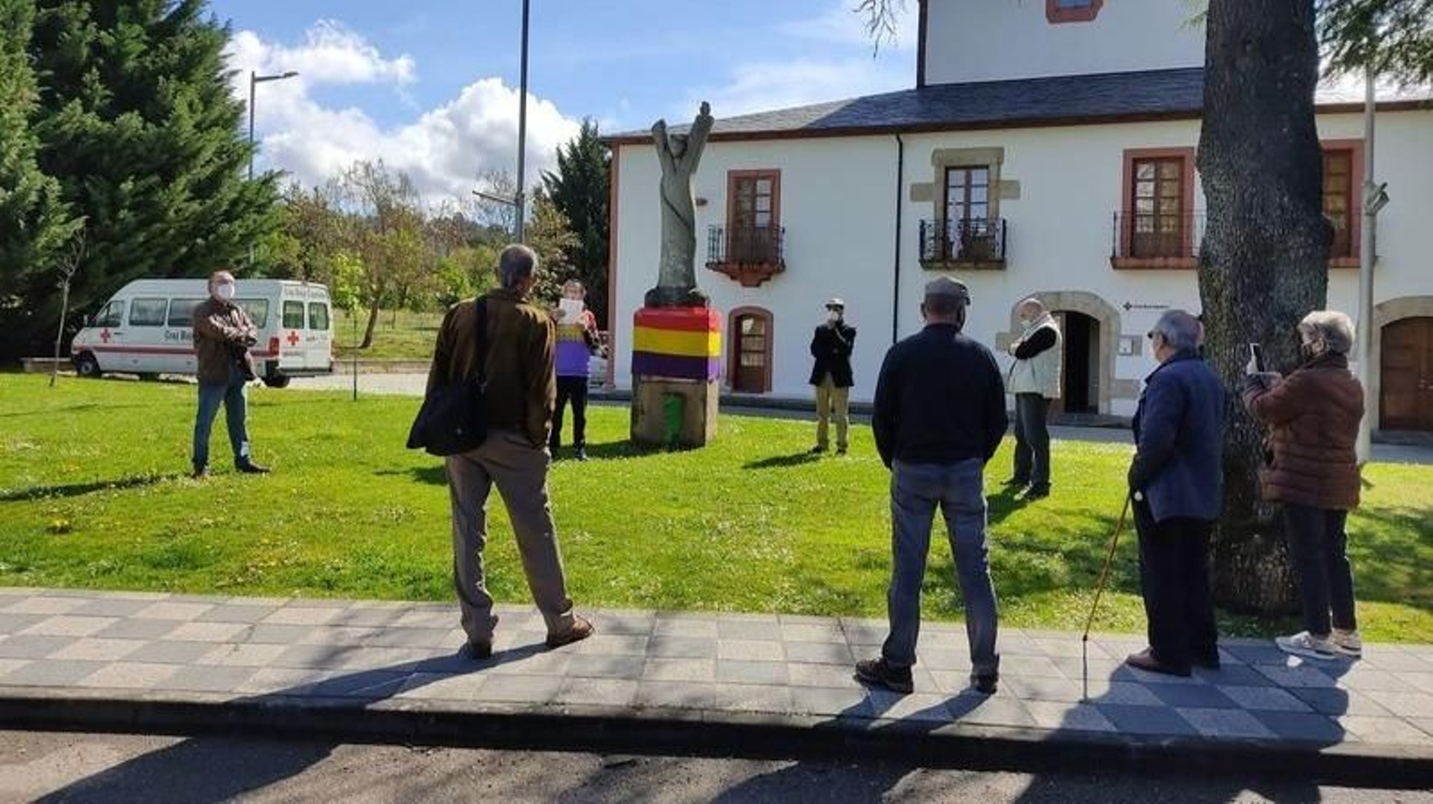 Homenaje del Ateneo Republicano celebrado este mismo año. (Archivo)