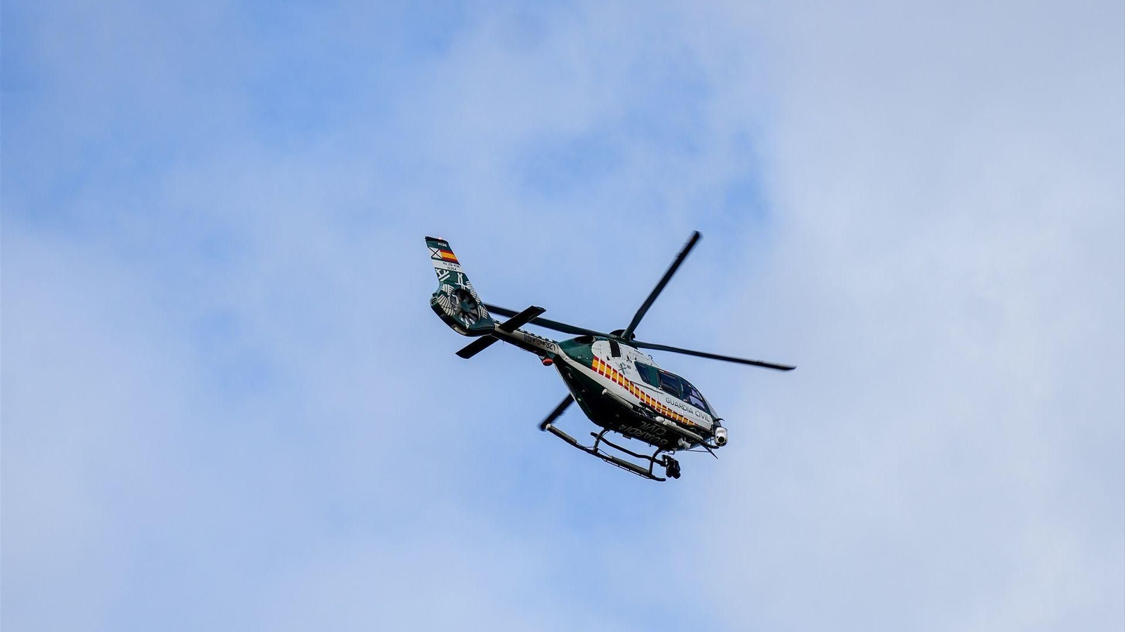 Efectivos de la Guardia Civil durante un rescate, en una imagen de archivo.