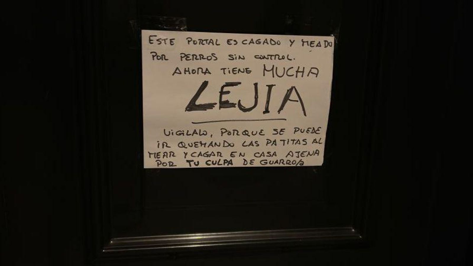 Mascotas, vale, pero no así