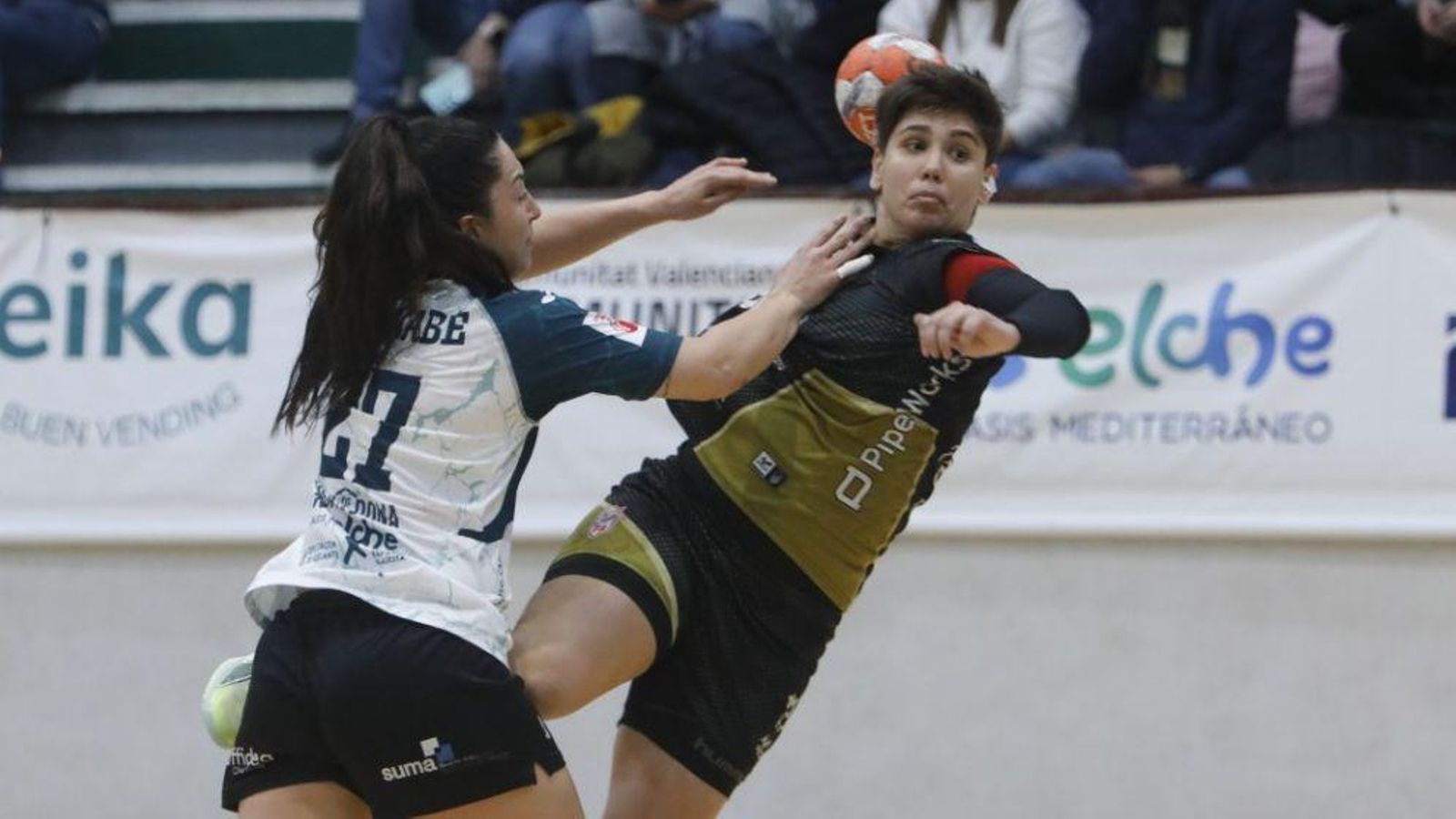 Cacheda fue la jugadora más preclara en el ataque visitante.