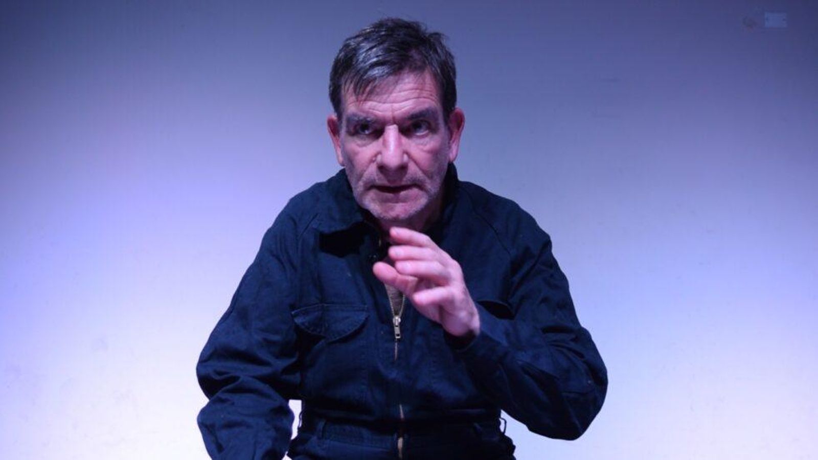 Un momento de la representación de "Los Habitantes"