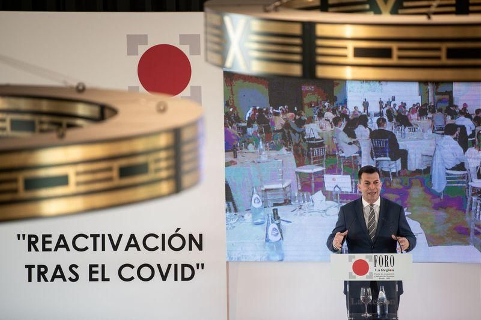 Foro La Región con Gonzalo Caballero, secretario xeral do PSdeG-PSOE. FOTO: ÓSCAR PINAL