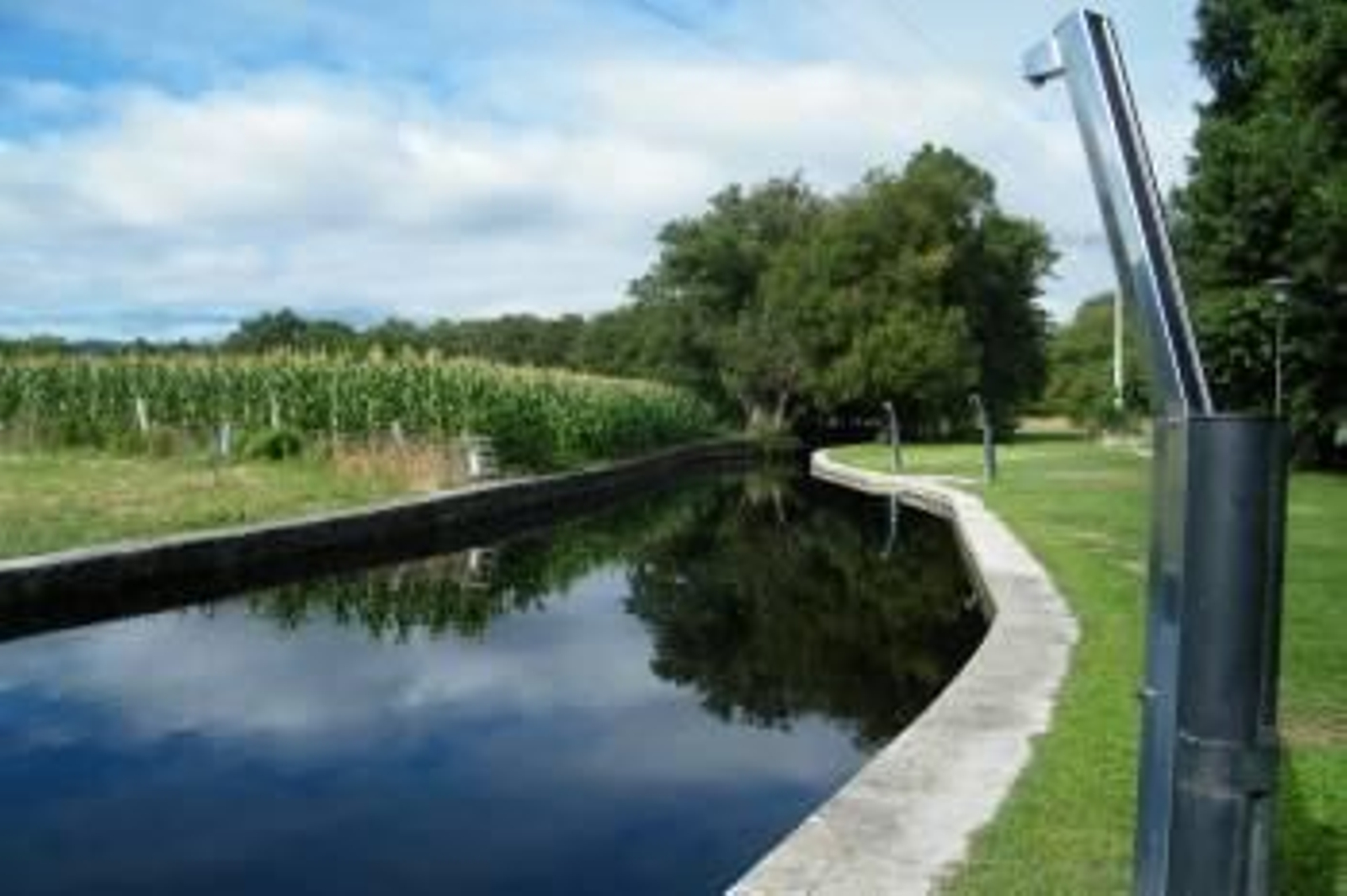La playa fluvial de A Bola. (Foto: MARCOS ATRIO)