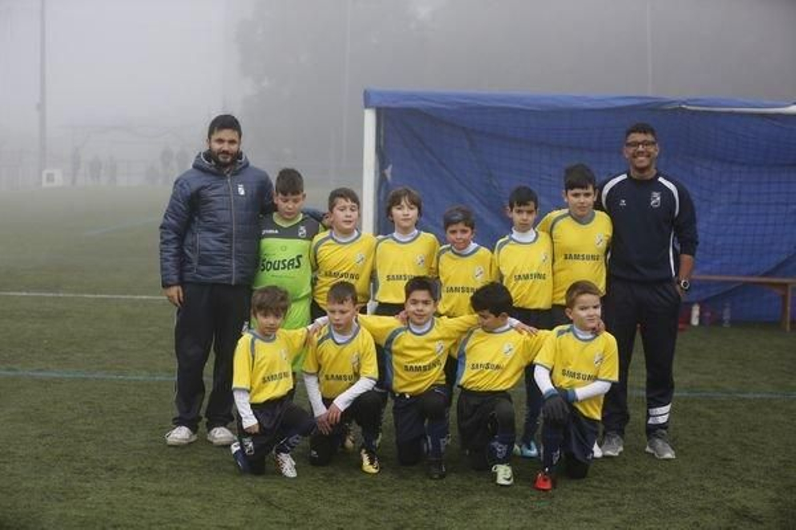 La representación benjamín del Santa Teresita.