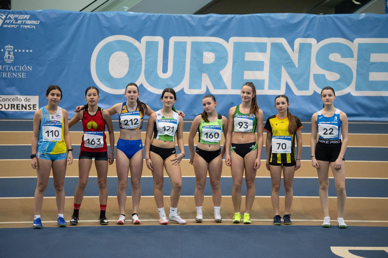 Galería | Los atletas gallegos sub-16 brillan durante el Campeonato Gallego de la categoría