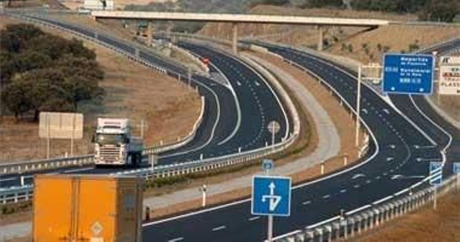 La alternativa 1, la más ventajosa para el trazado de la autovía Cáceres-Badajoz.