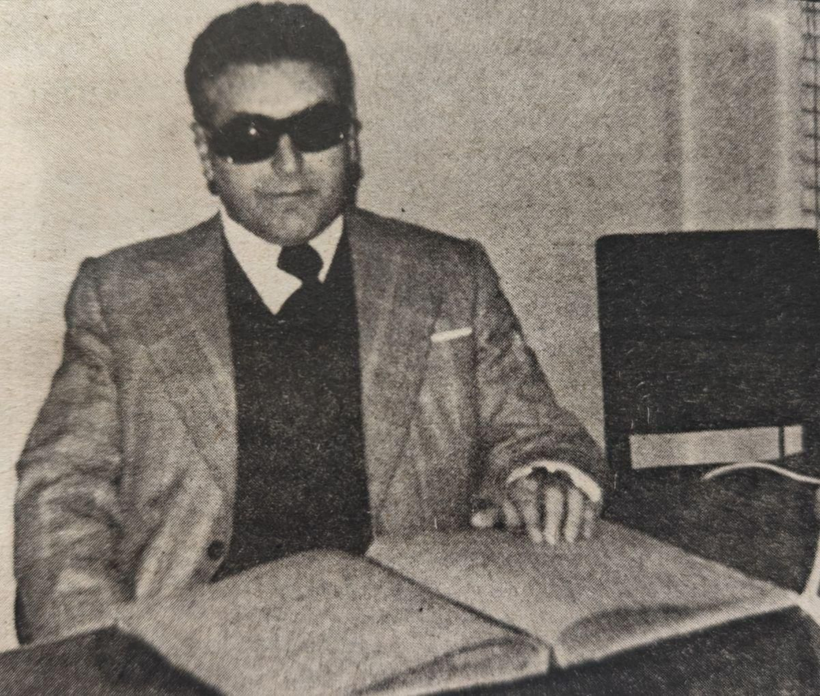 José López Fernández, delegado provincial de la ONCE en Orense