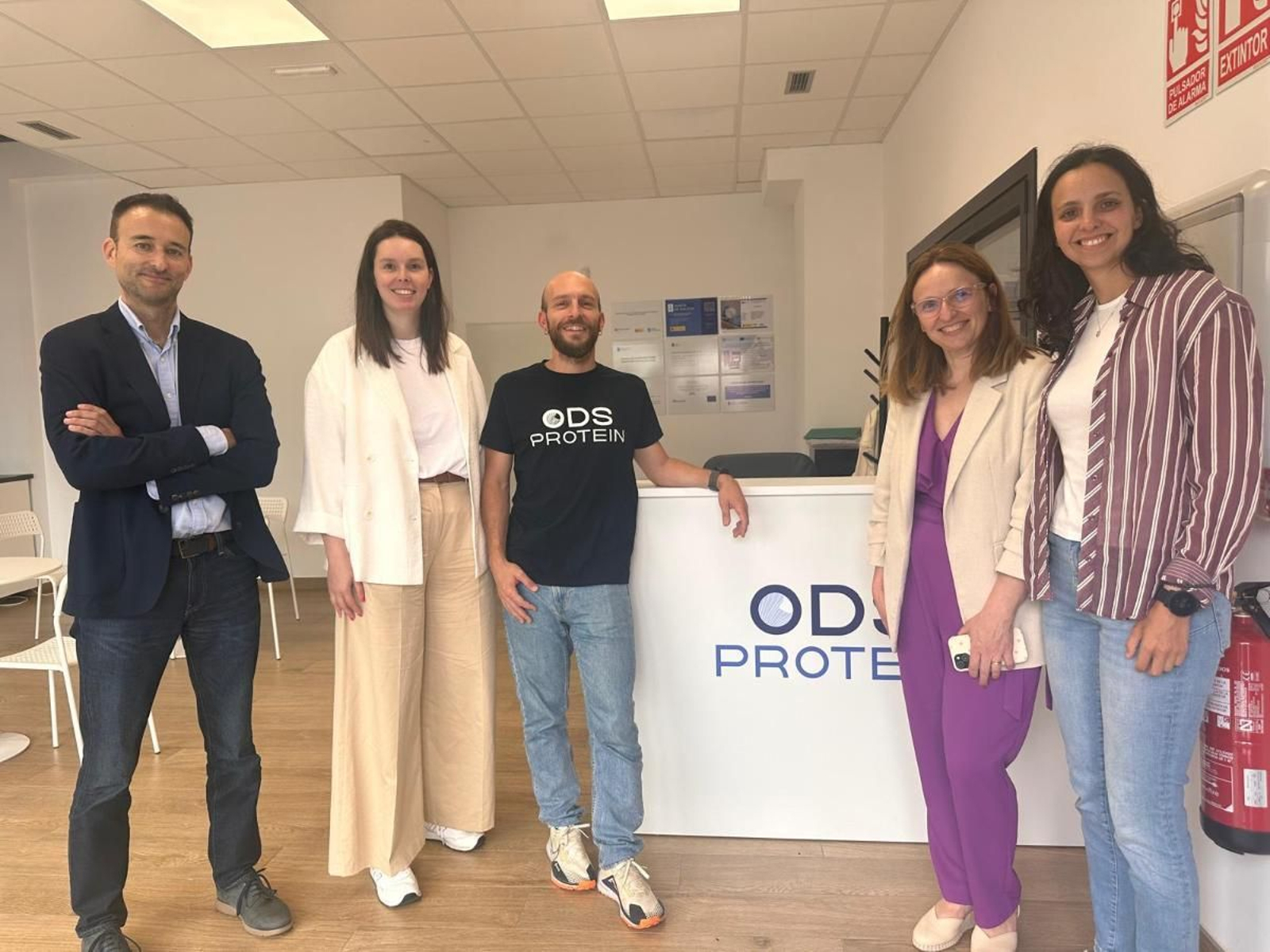 La directora de la Axencia Galega de Innovación visitó la firma en Porriño.