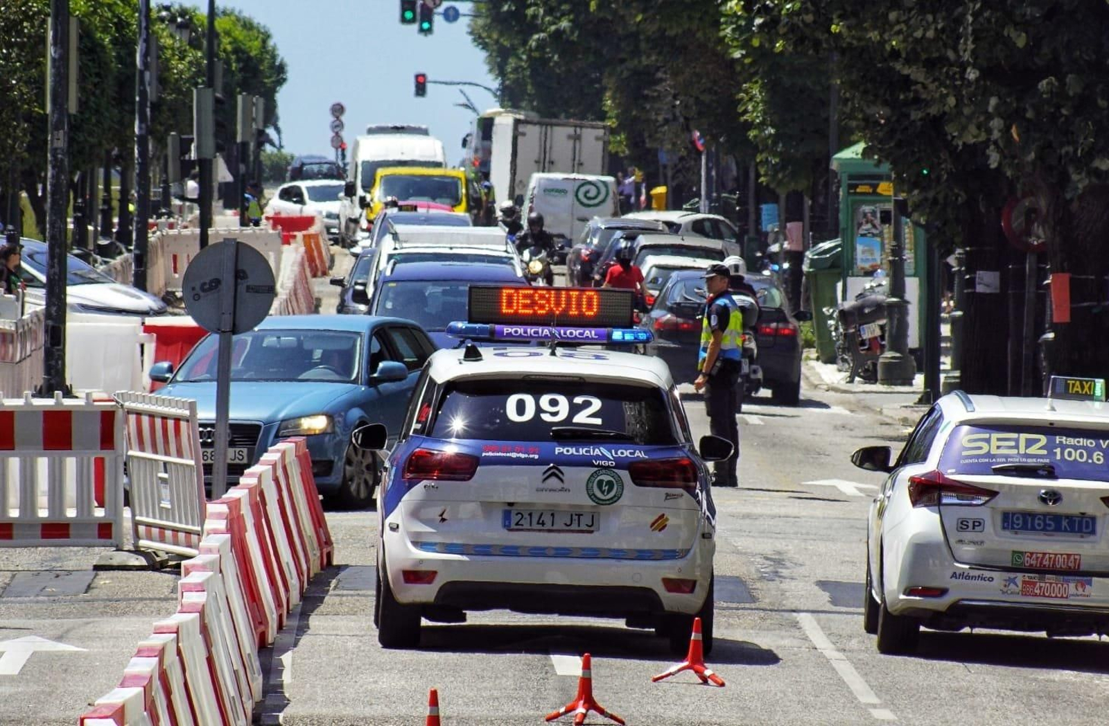 Gran Vía se corta al tráfico 09 // Vicente Alonso