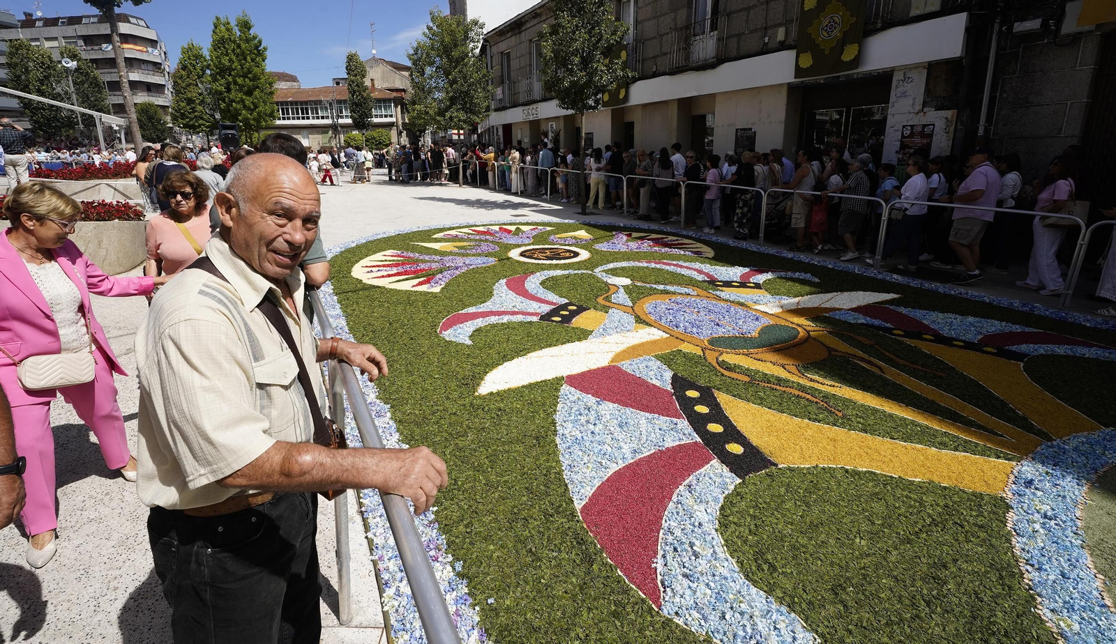 Celebración del Corpus en Ponteareas.