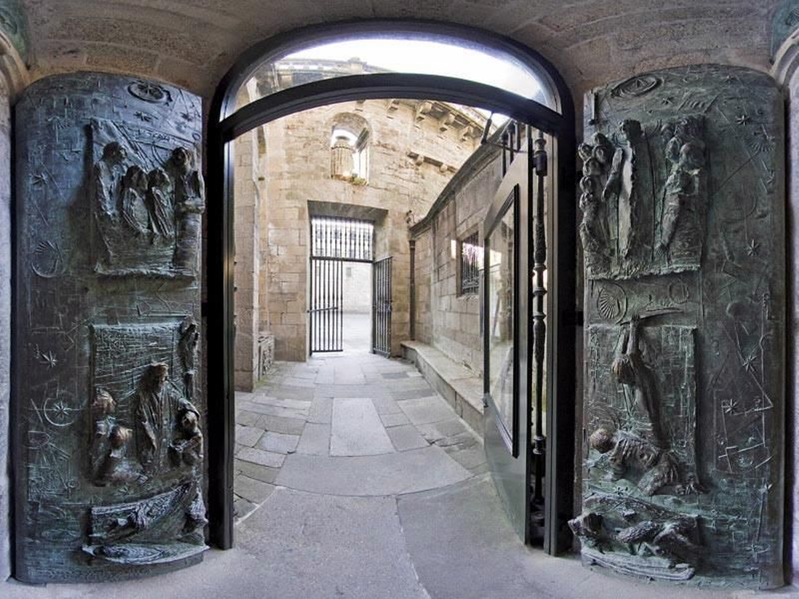 Imagen de la Puerta Santa en el Año Santo del 2021.