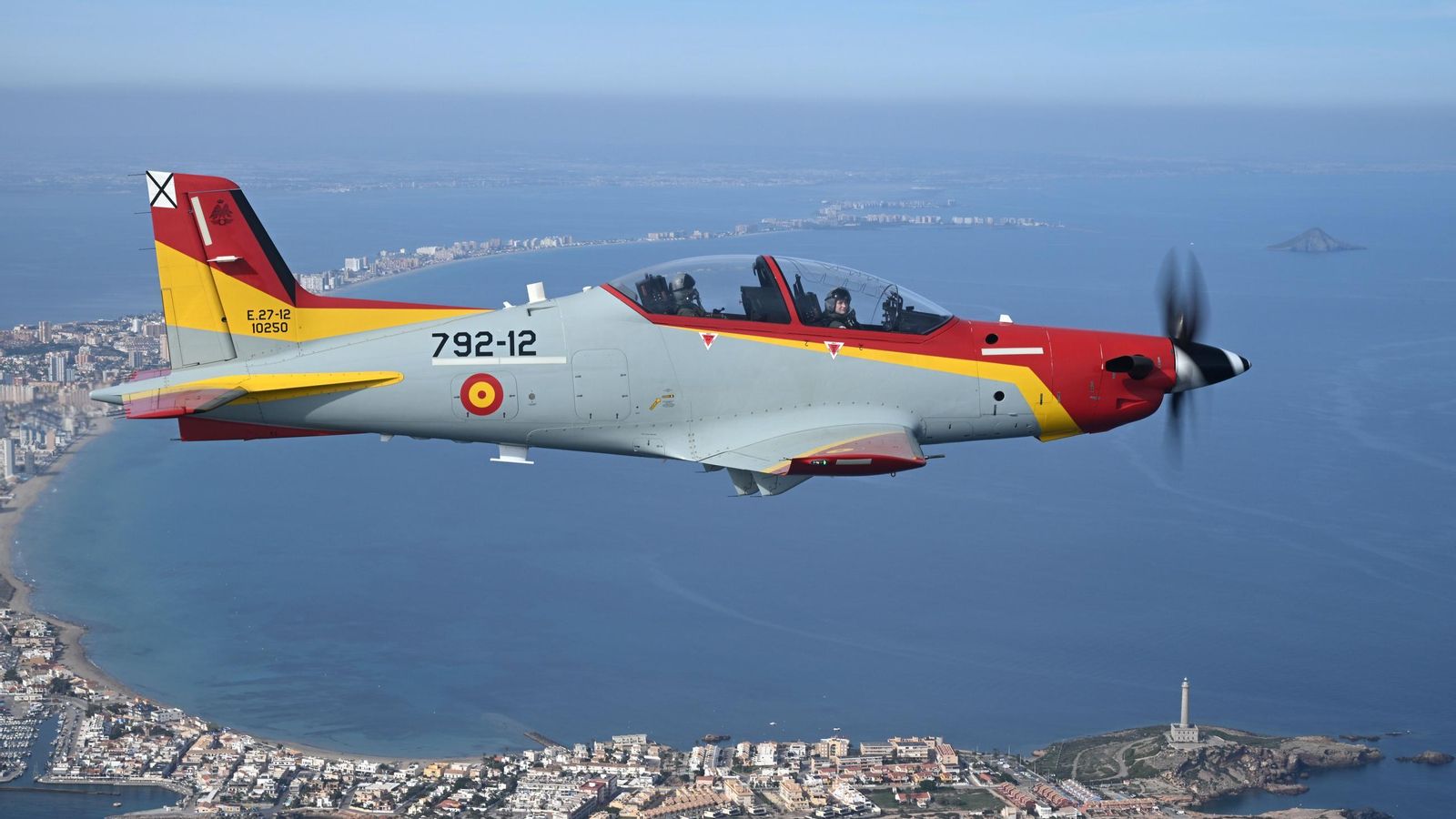 La Princesa Leonor durante su formación en la Academia General del Aire y del Espacio