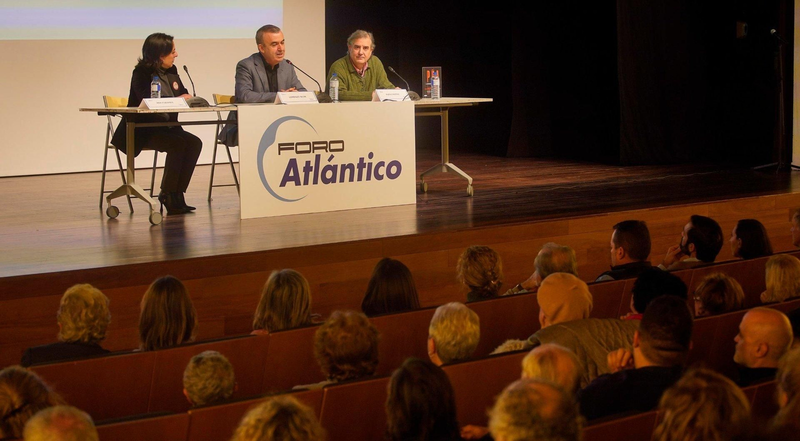 Lorenzo Silva en el Foro Atlántico.