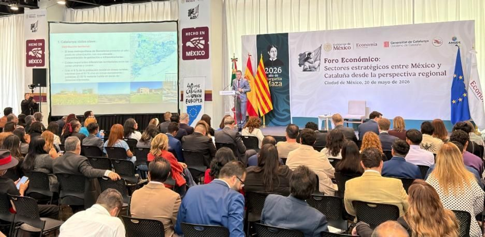 El 'conseller' d’Unió Europea i Acció Exterior, Jaume Duch, ha destacado la labor de las delegaciones de Catalunya en el exterior.Generalitat