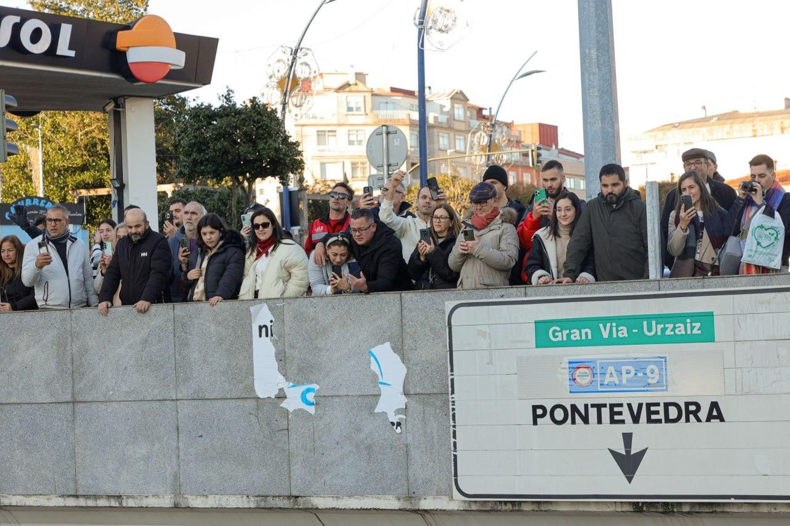 Galería | Los papanoeles moteros toman Vigo
