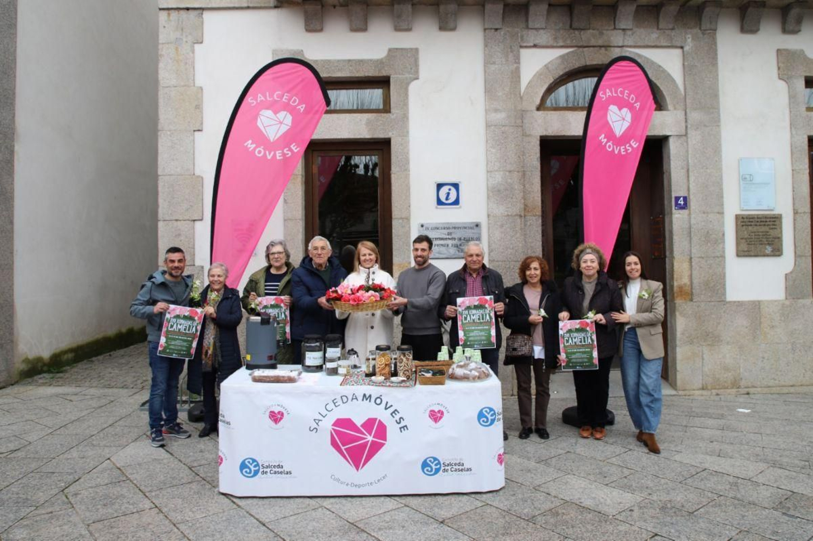 Presentación de la bien consolidada ‘Mostra da Camelia’, en Salceda de Caselas, que cimple 17 años.