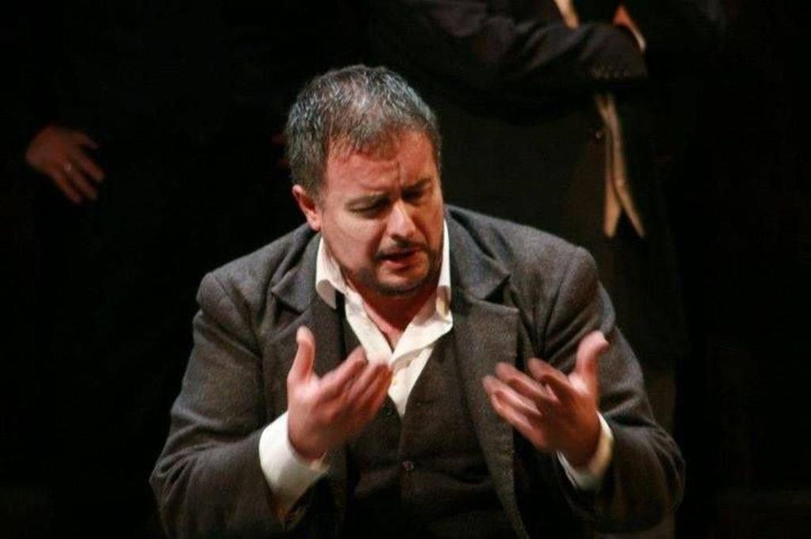 El barítono Luis Cansino.