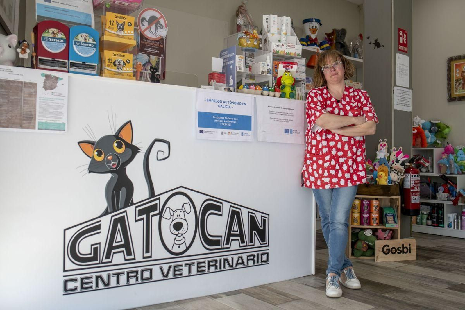 María Concepción Fernández, responsable de la Clínica Veterinaria Gatocan.