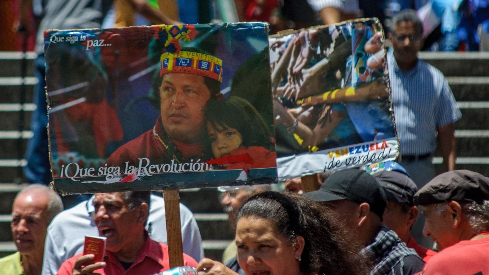 Protestas en Caracas por el acuerdo petrolero con EEUU