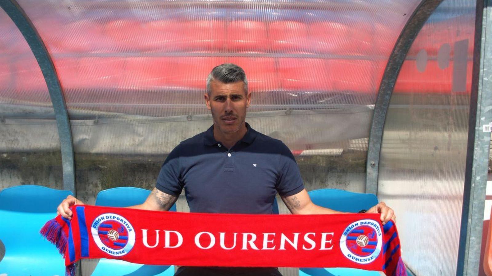 Pol Bueso, segundo entrenador de la UD Ourense.