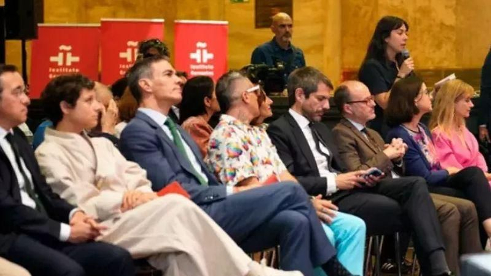 Presentacion con la presencia de Pedro Sánchez
